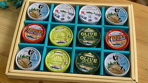まぐろ フレーク 中とろ オイル ツナ 缶詰 食べ比べ